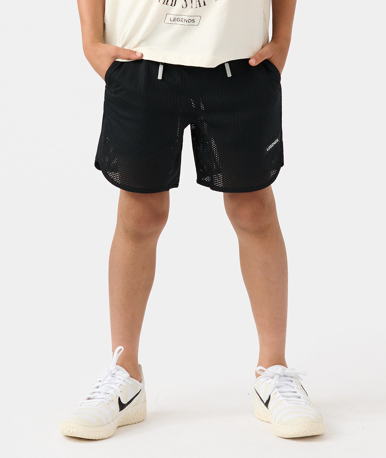 Little Legends Luka Mesh Short Black - 1