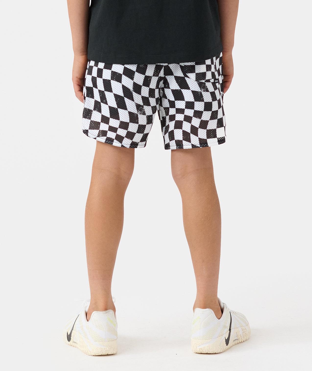 Little Legends Luka Mesh Short Warped Checkers - 3