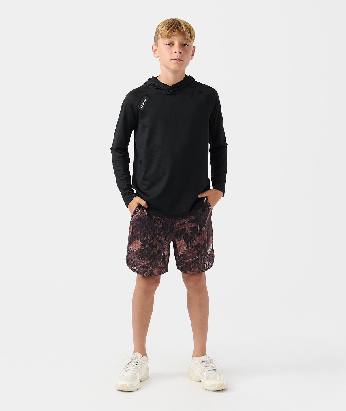 Little Legends Luka Mesh Short Forest Java Camo - 4
