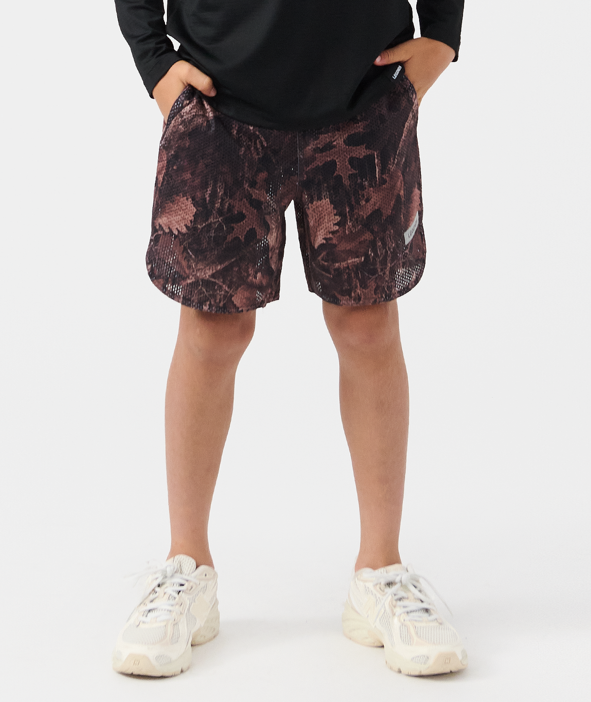 Little Legends Luka Mesh Short Forest Java Camo - 1