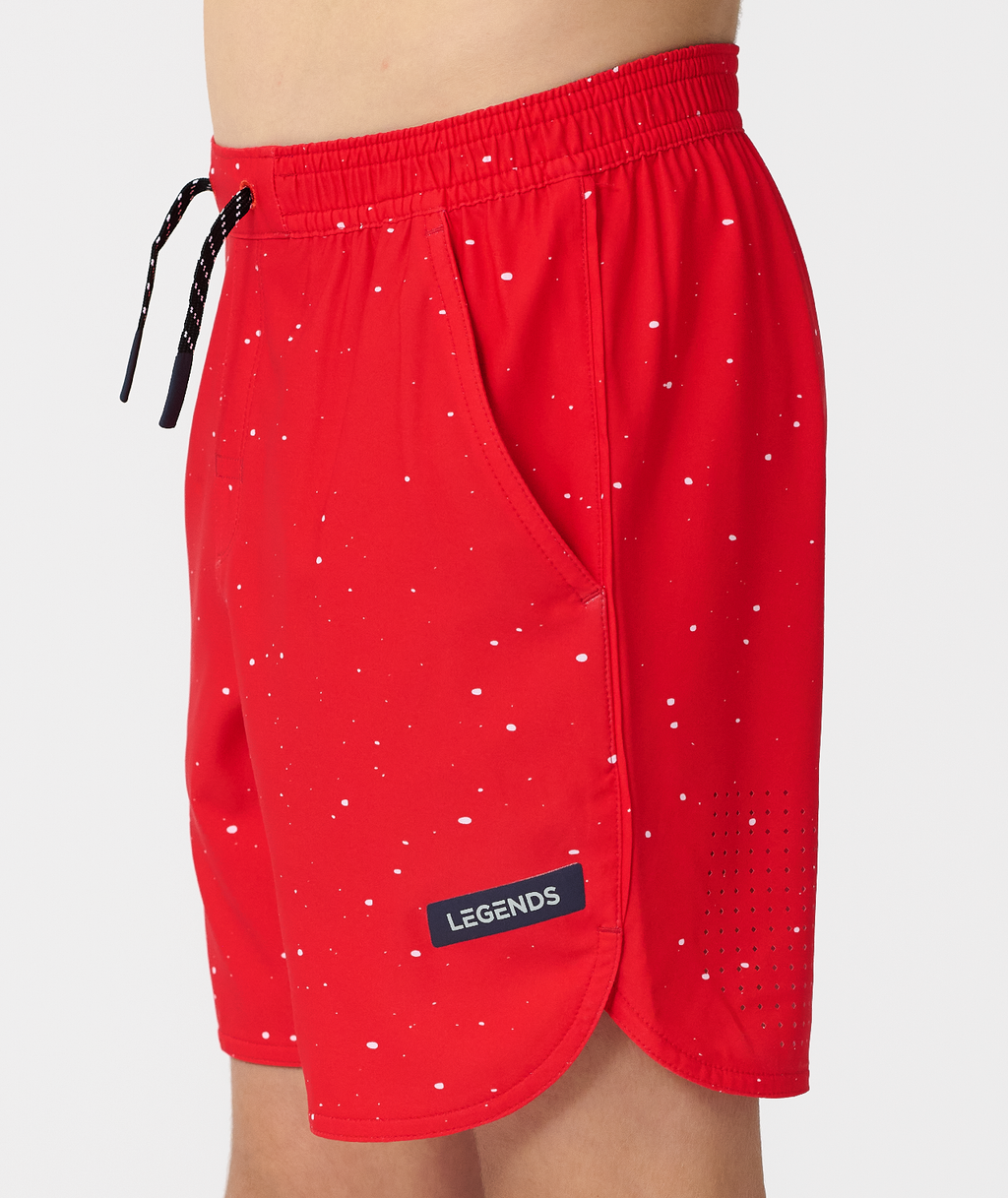Little Legends Luka Short Red Splatter - 5