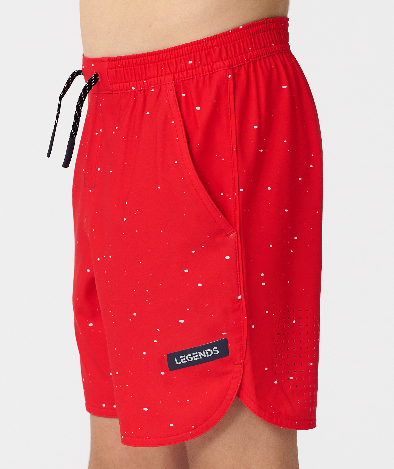 Little Legends Luka Short Red Splatter - 5