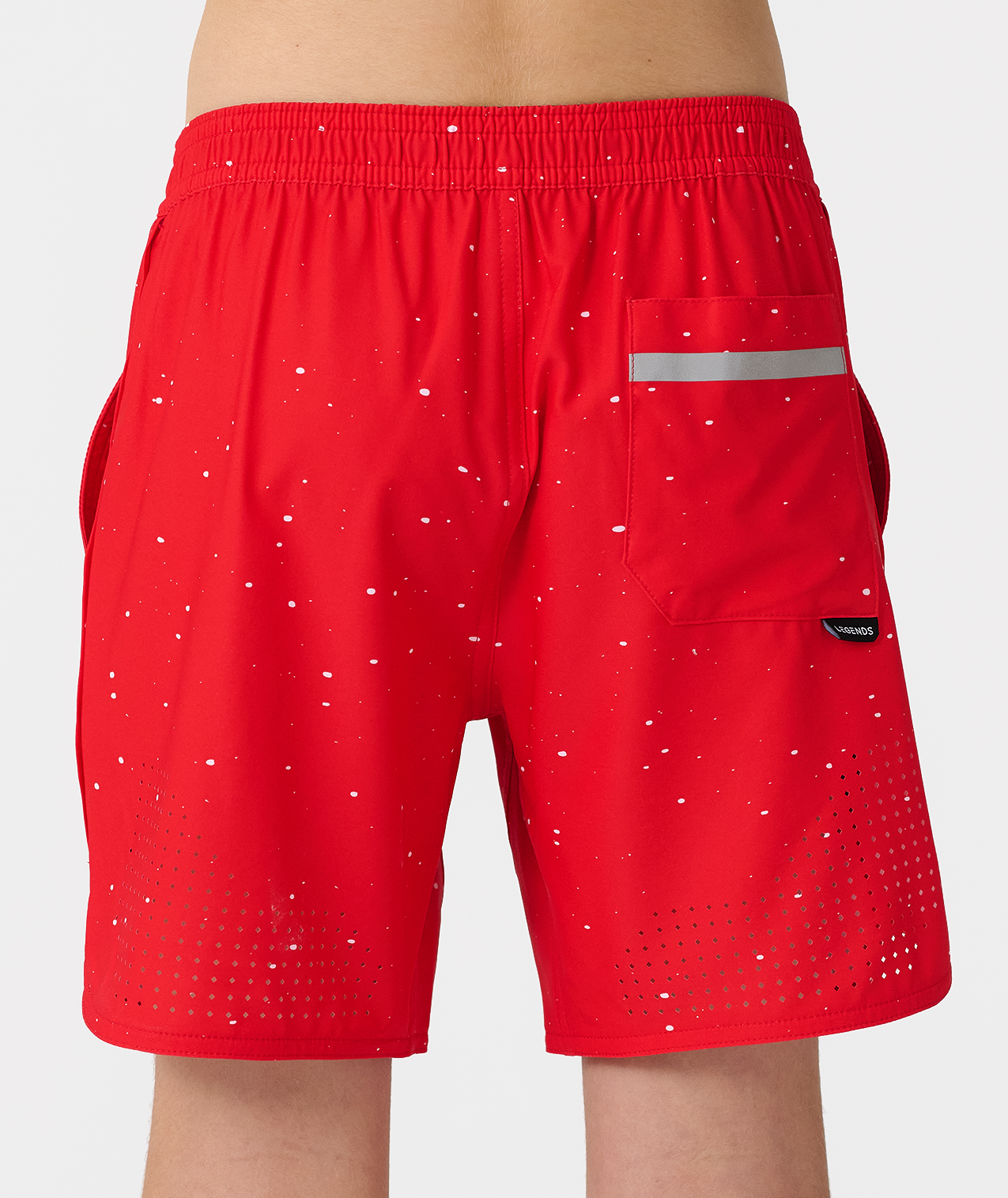 Little Legends Luka Short Red Splatter - 4