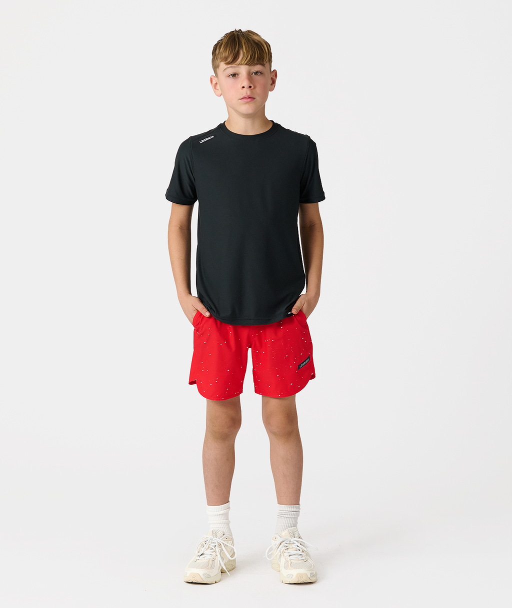 Little Legends Luka Short Red Splatter - 7