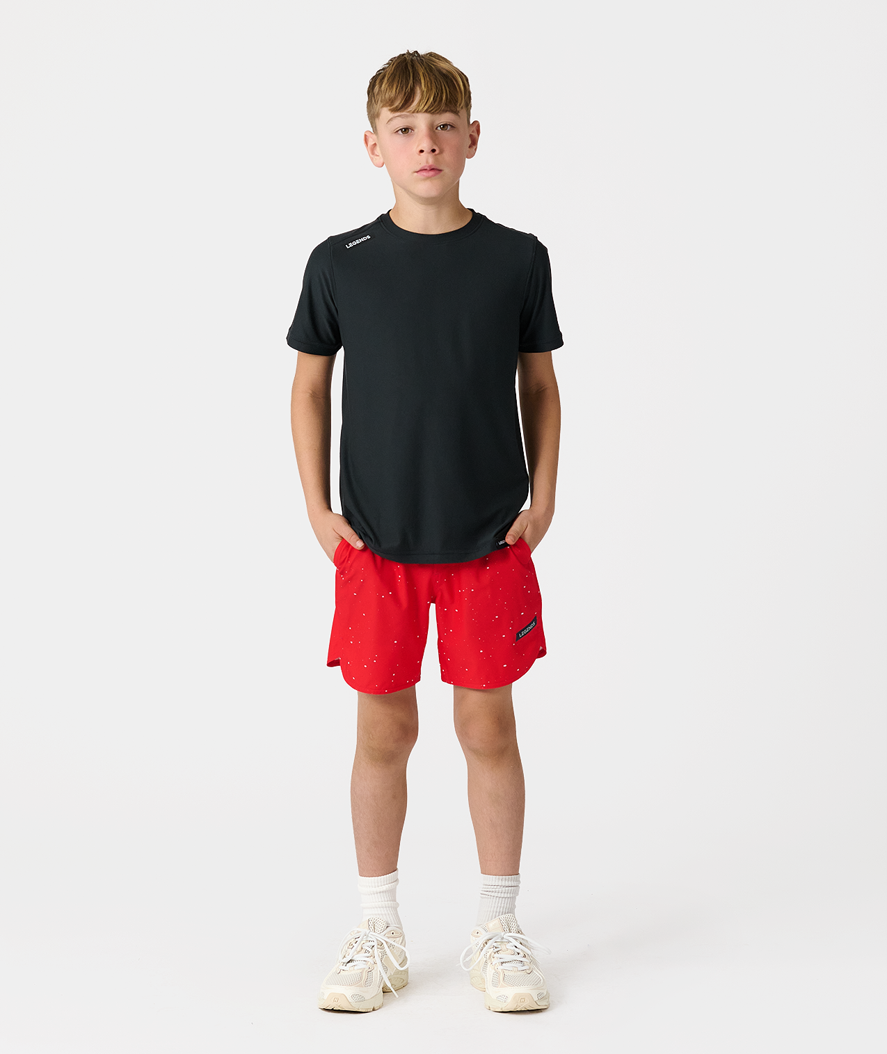 Little Legends Luka Short Red Splatter - 7
