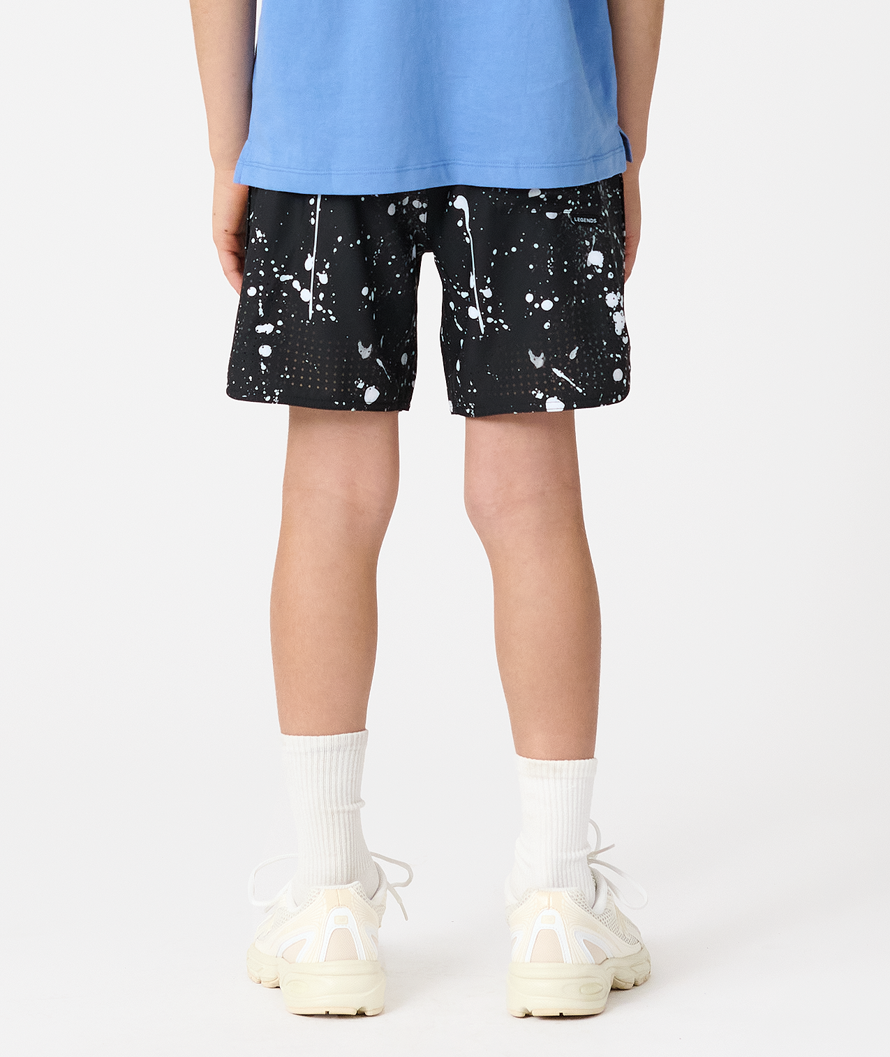 Little Legends Luka Short Graffiti Drip Black - 3