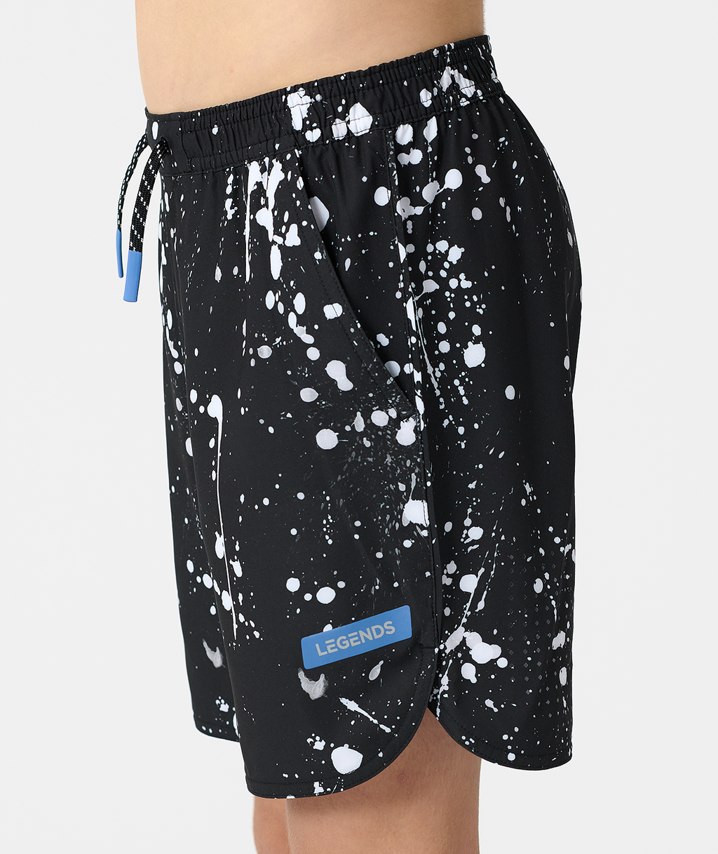 Little Legends Luka Short Graffiti Drip Black - 5