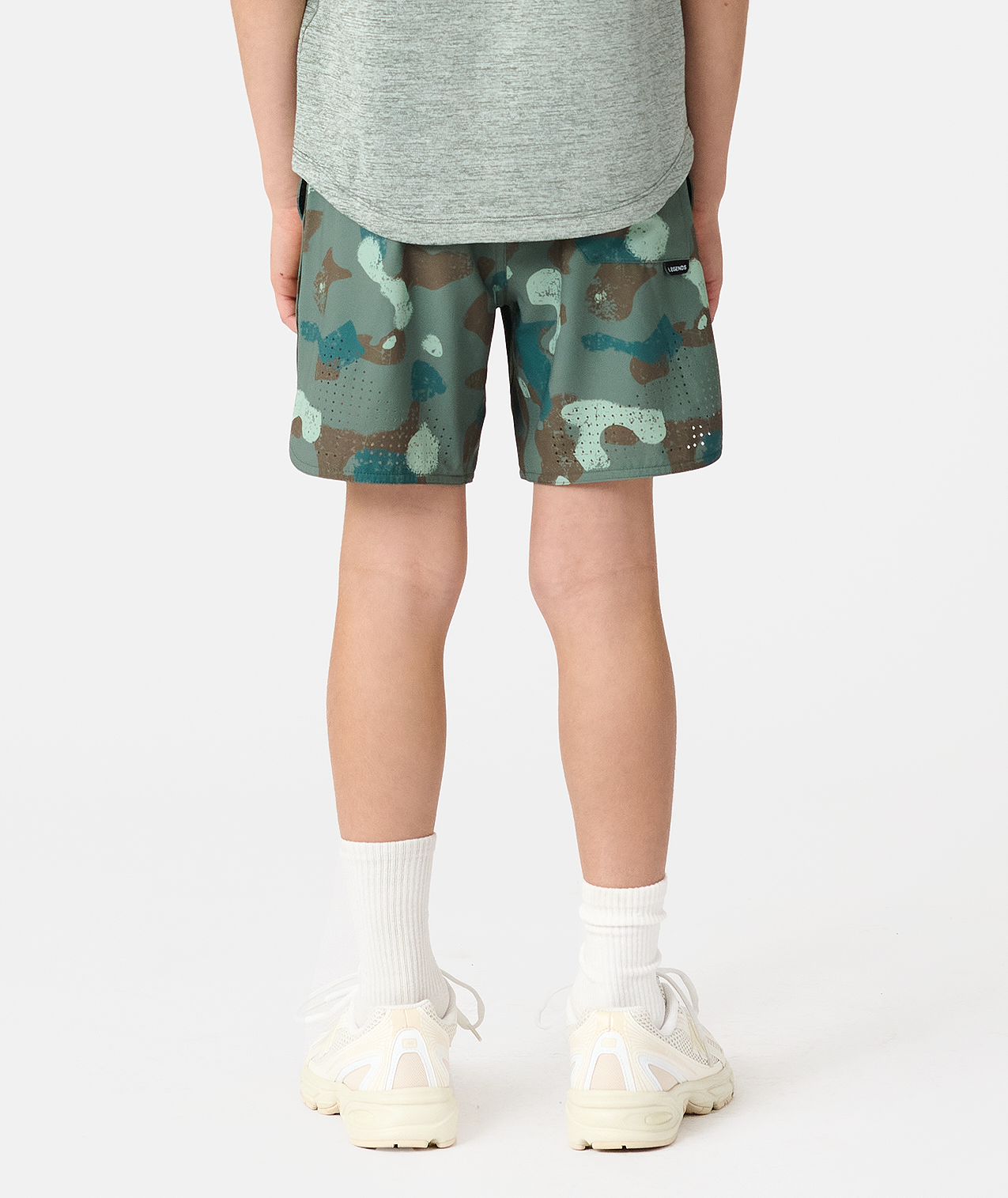 Little Legends Luka Short Hunter Green Camo