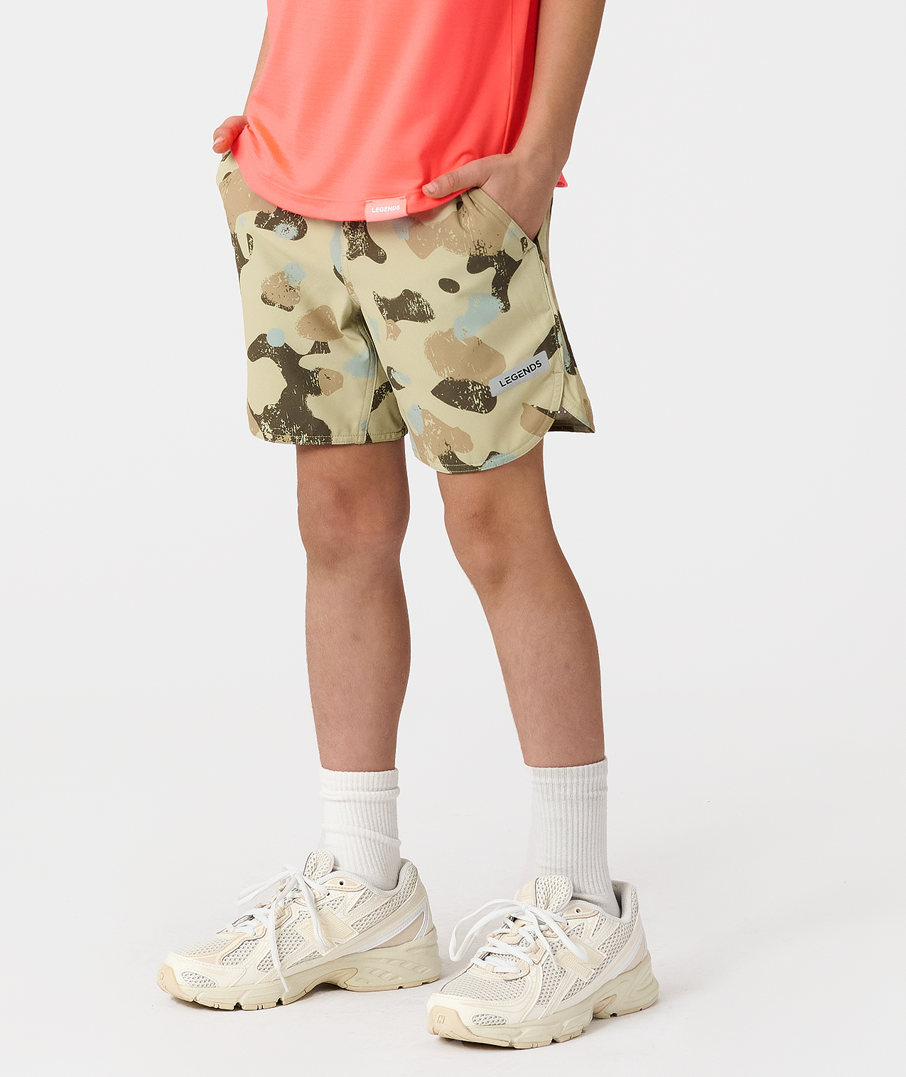 Little Legends Luka Short Khaki Camo