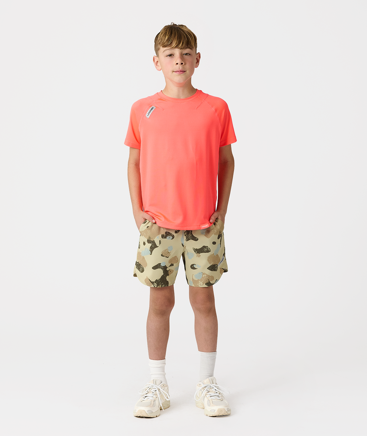 Little Legends Luka Short Khaki Camo