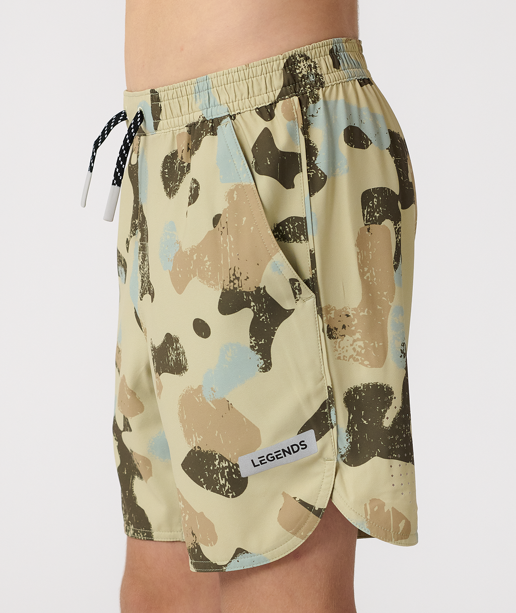 Little Legends Luka Short Khaki Camo