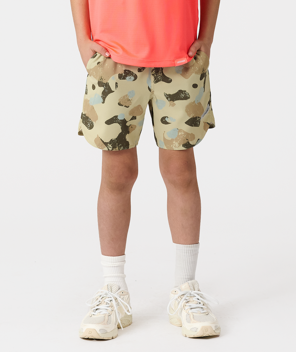 Little Legends Luka Short Khaki Camo