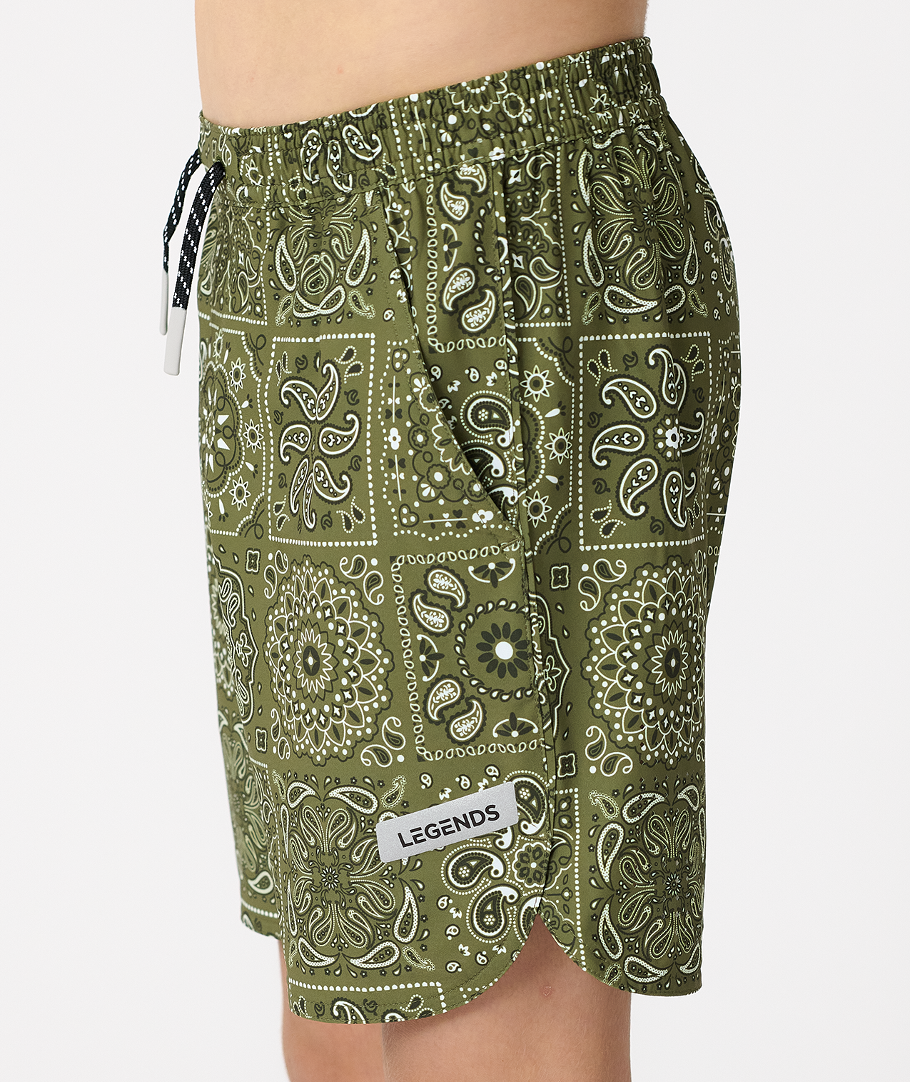 Little Legends Luka Short Paisley Tile Cypress