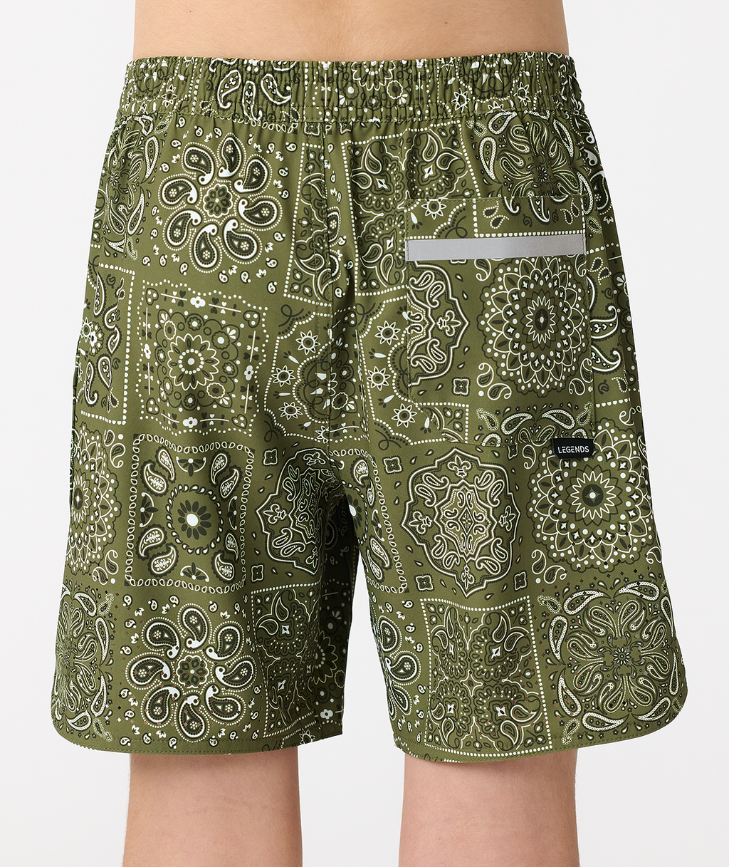 Little Legends Luka Short Paisley Tile Cypress