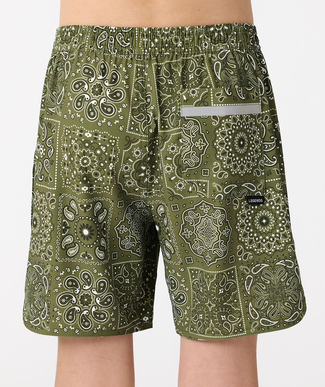 Little Legends Luka Short Paisley Tile Cypress