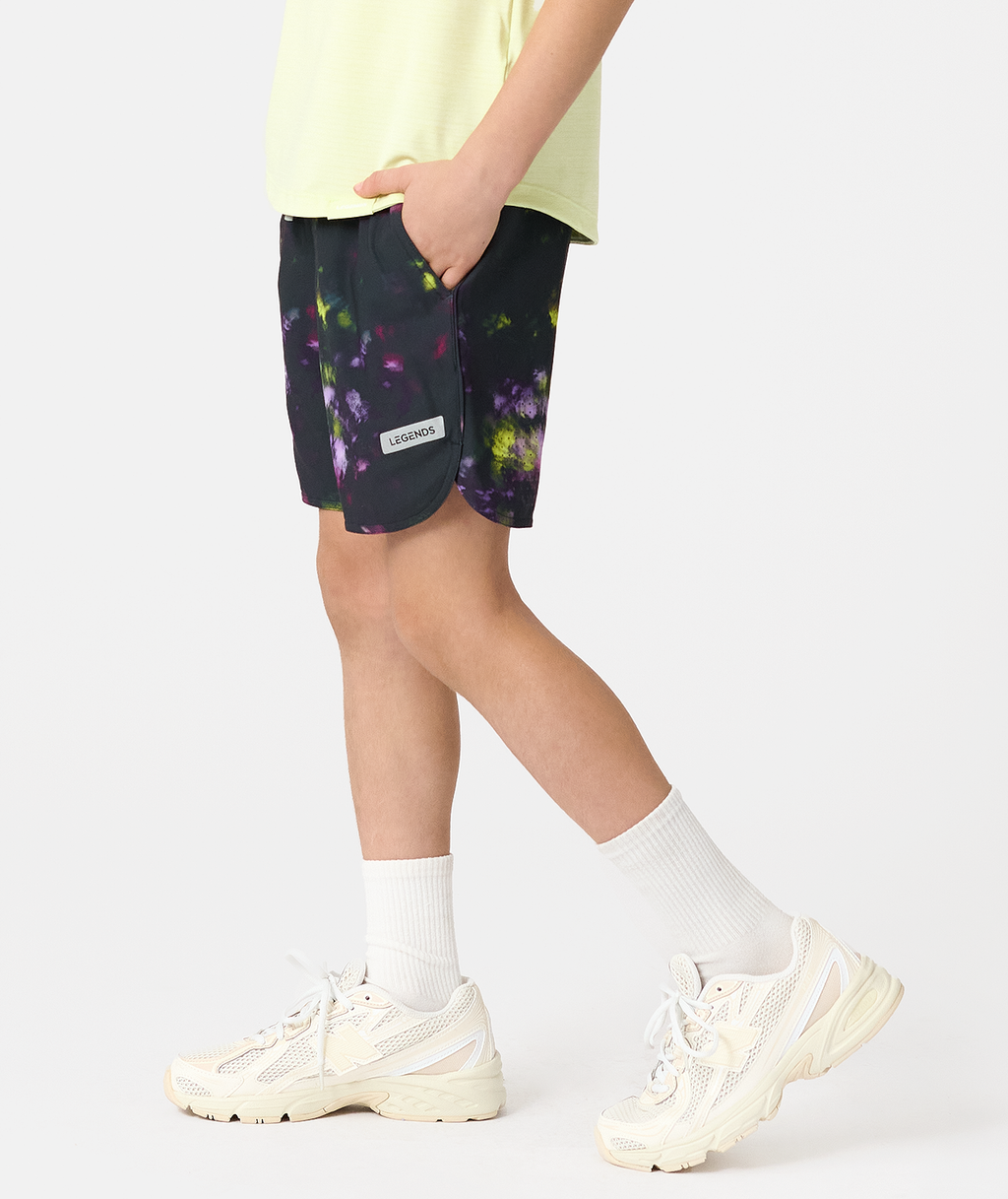 Little Legends Luka Short Tie Dye Black