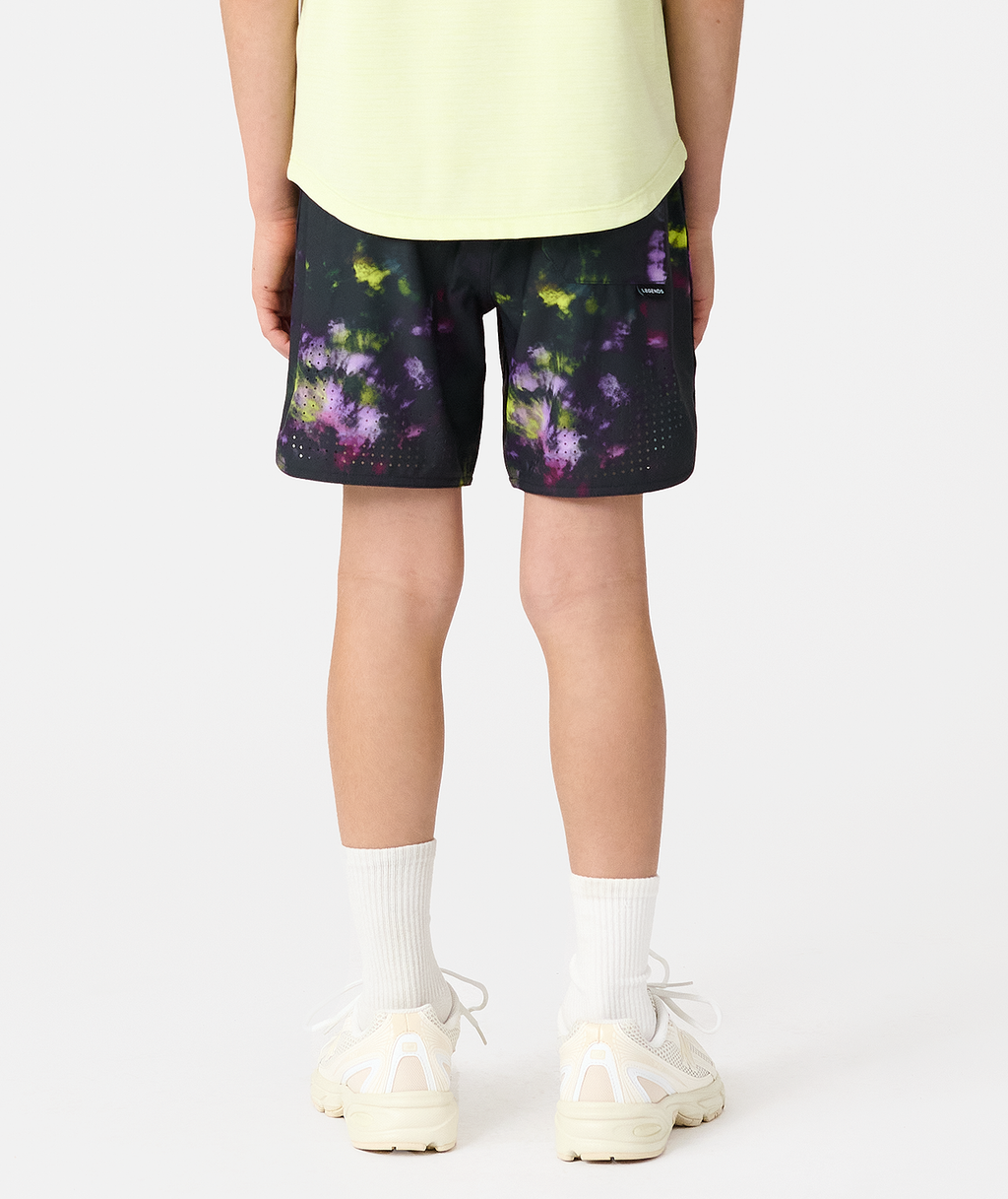 Little Legends Luka Short Tie Dye Black