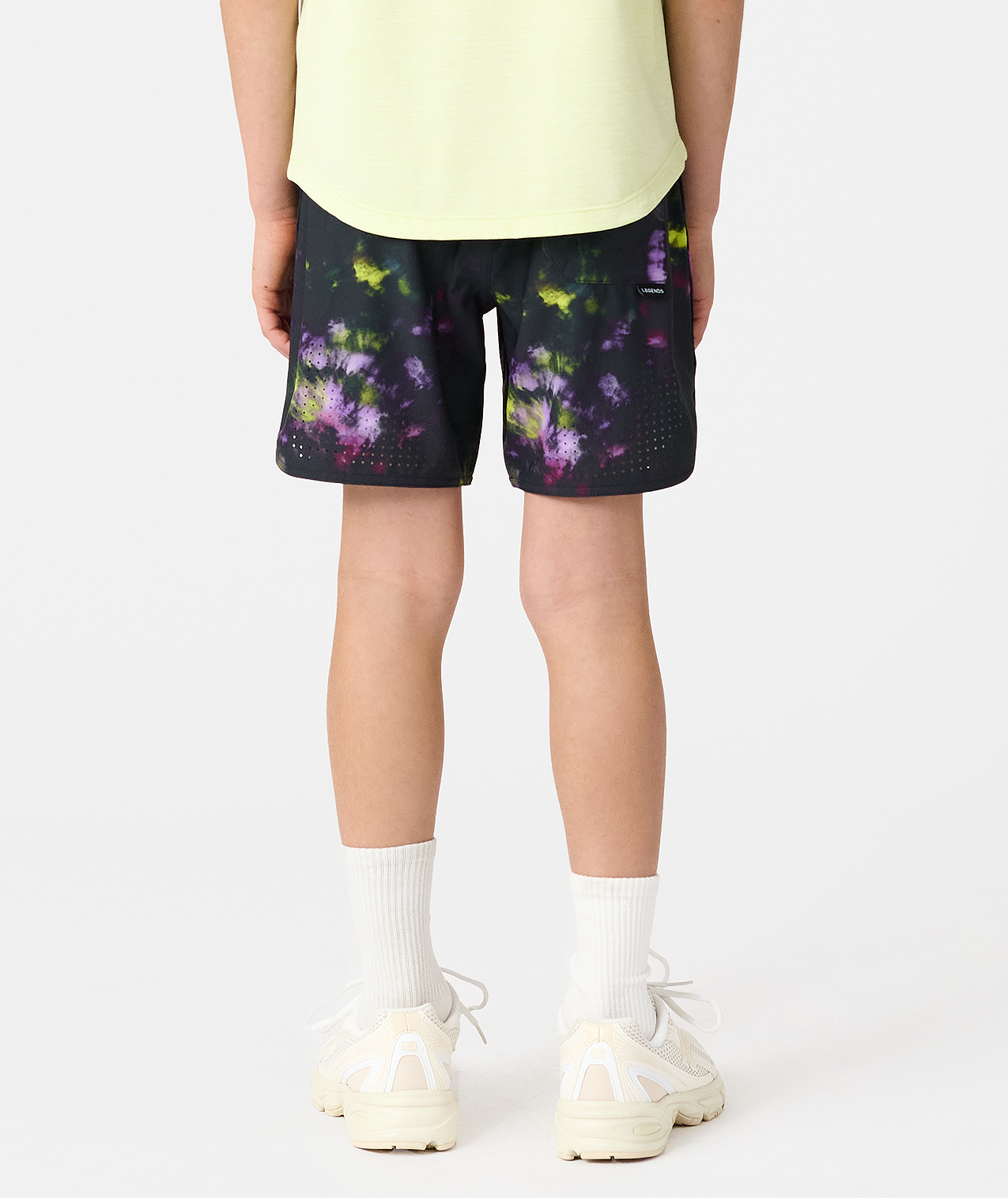 Little Legends Luka Short Tie Dye Black