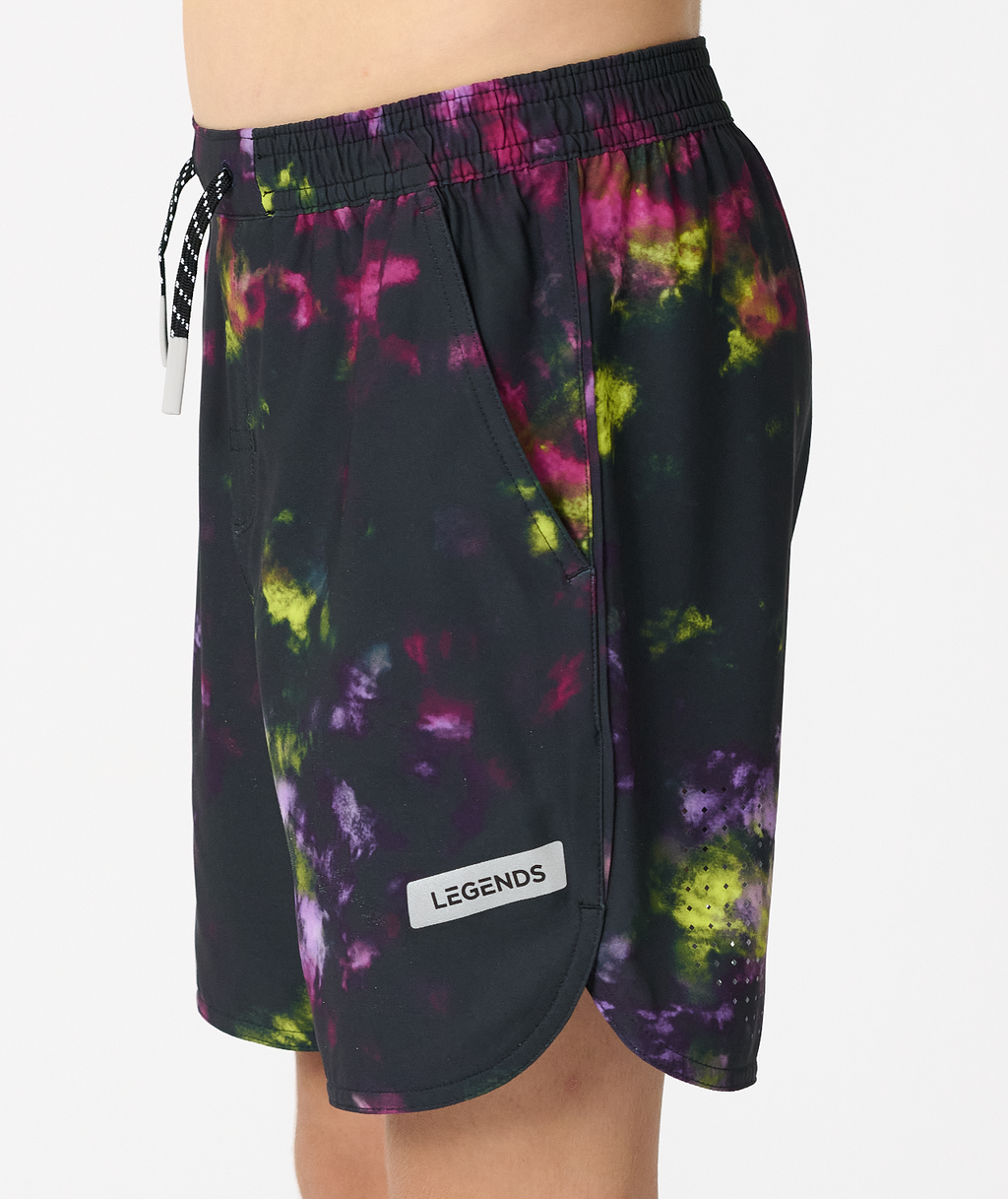 Little Legends Luka Short Tie Dye Black