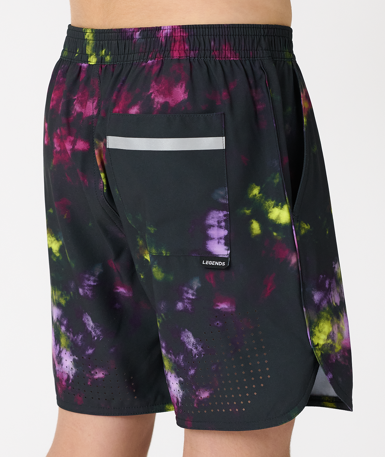 Little Legends Luka Short Tie Dye Black