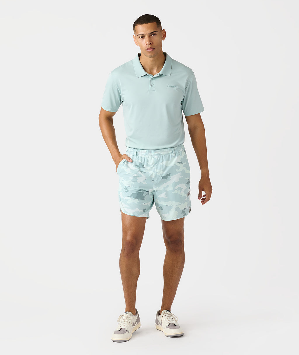 Luka Golf Short Cloud Blue Camo - 8
