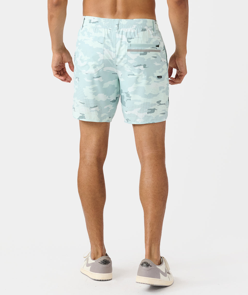 Luka Golf Short Cloud Blue Camo - 3