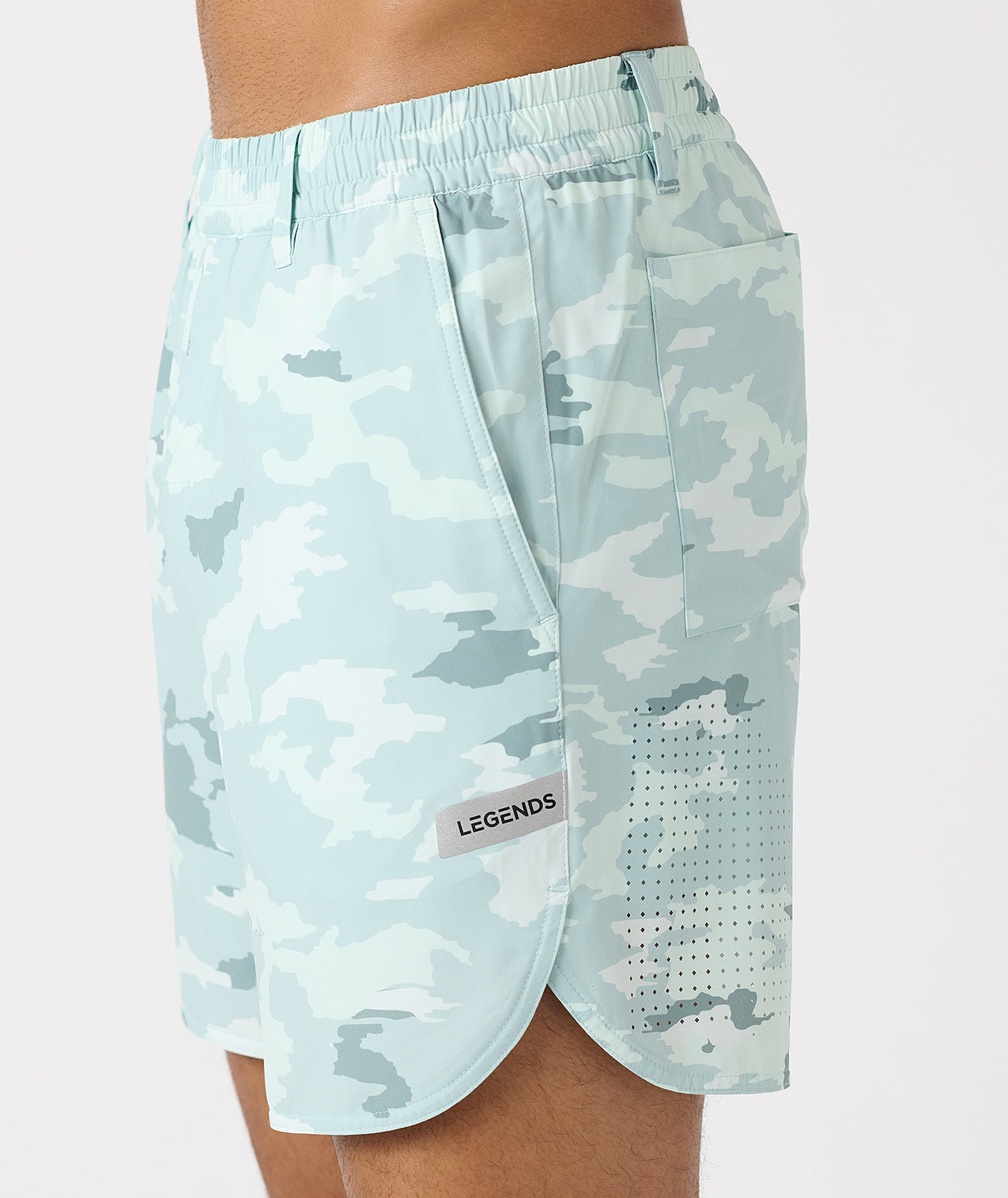 Luka Golf Short Cloud Blue Camo - 7