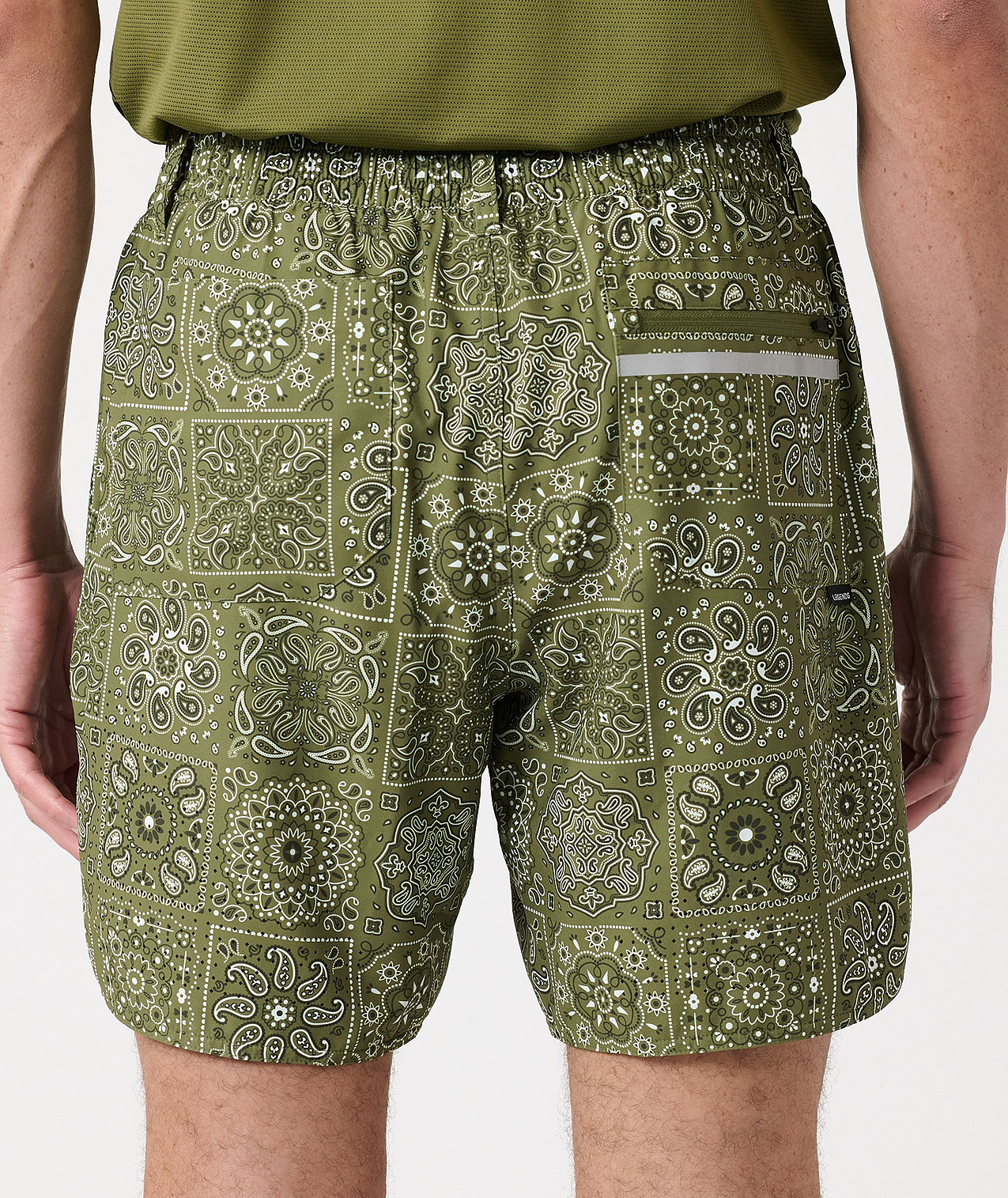 Luka Golf Short Paisley Tile Cypress - 5