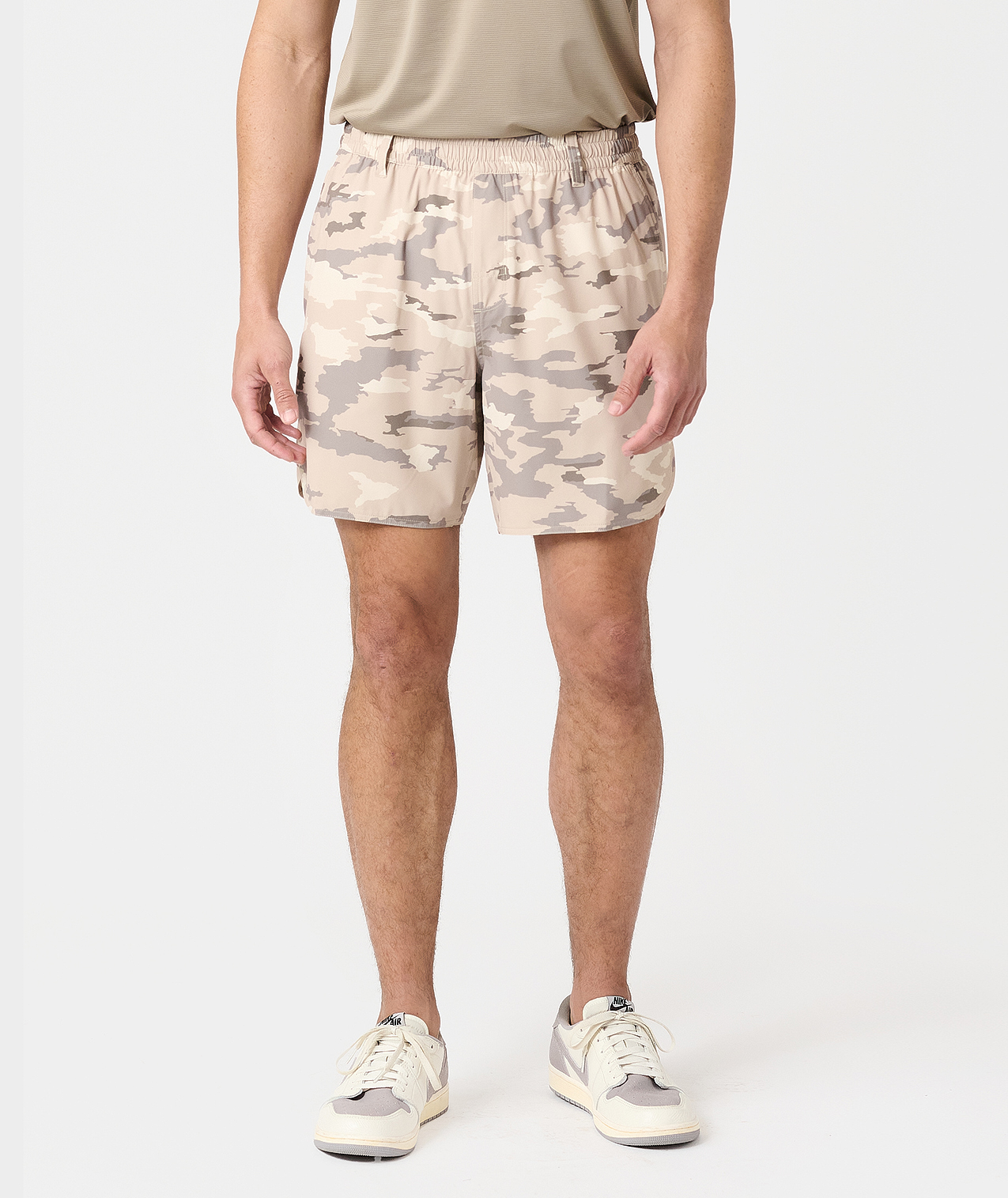 Luka Golf Short Taupe Camo - 5