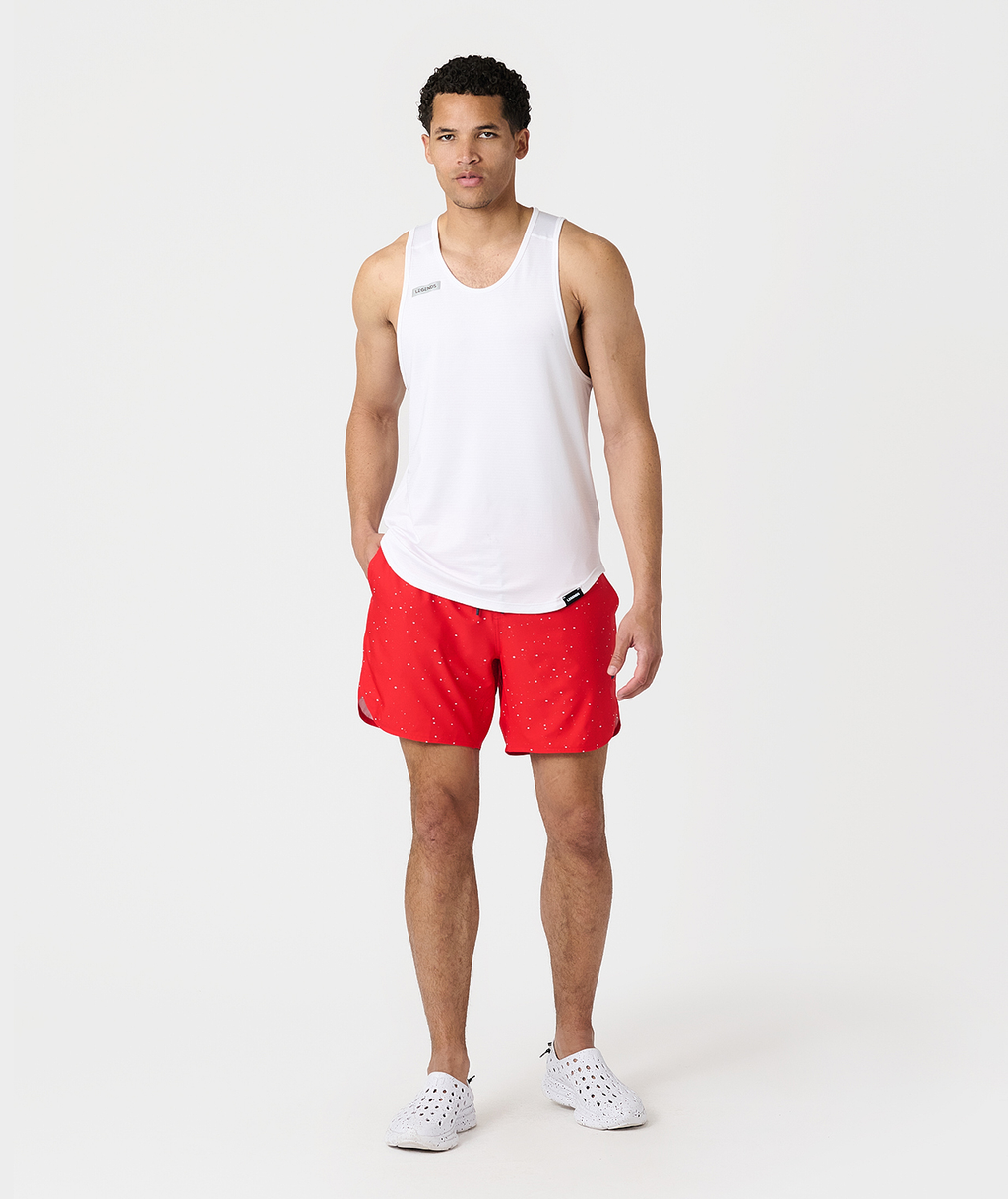 Luka Short Red Splatter - 6