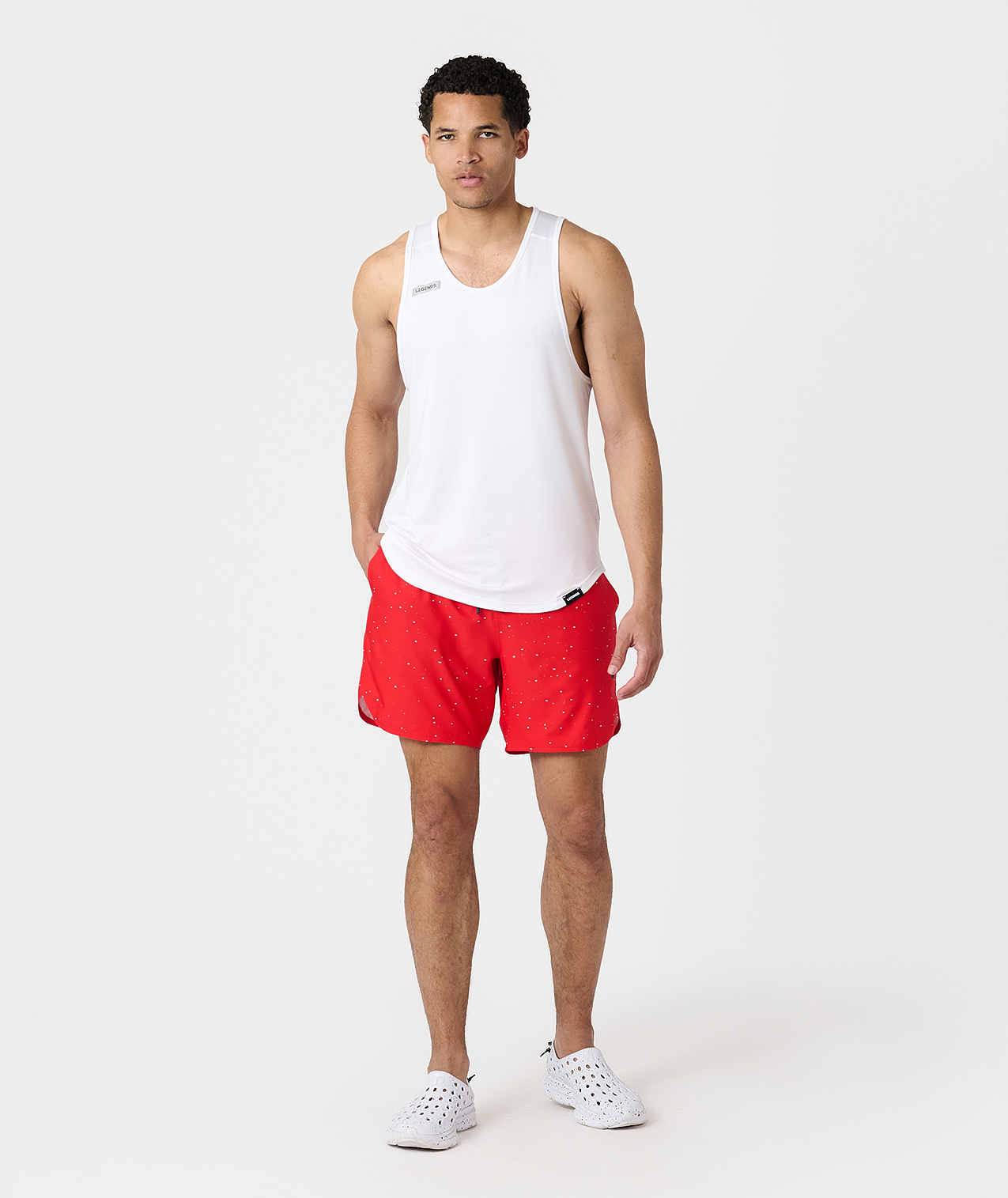 Luka Short Red Splatter - 6