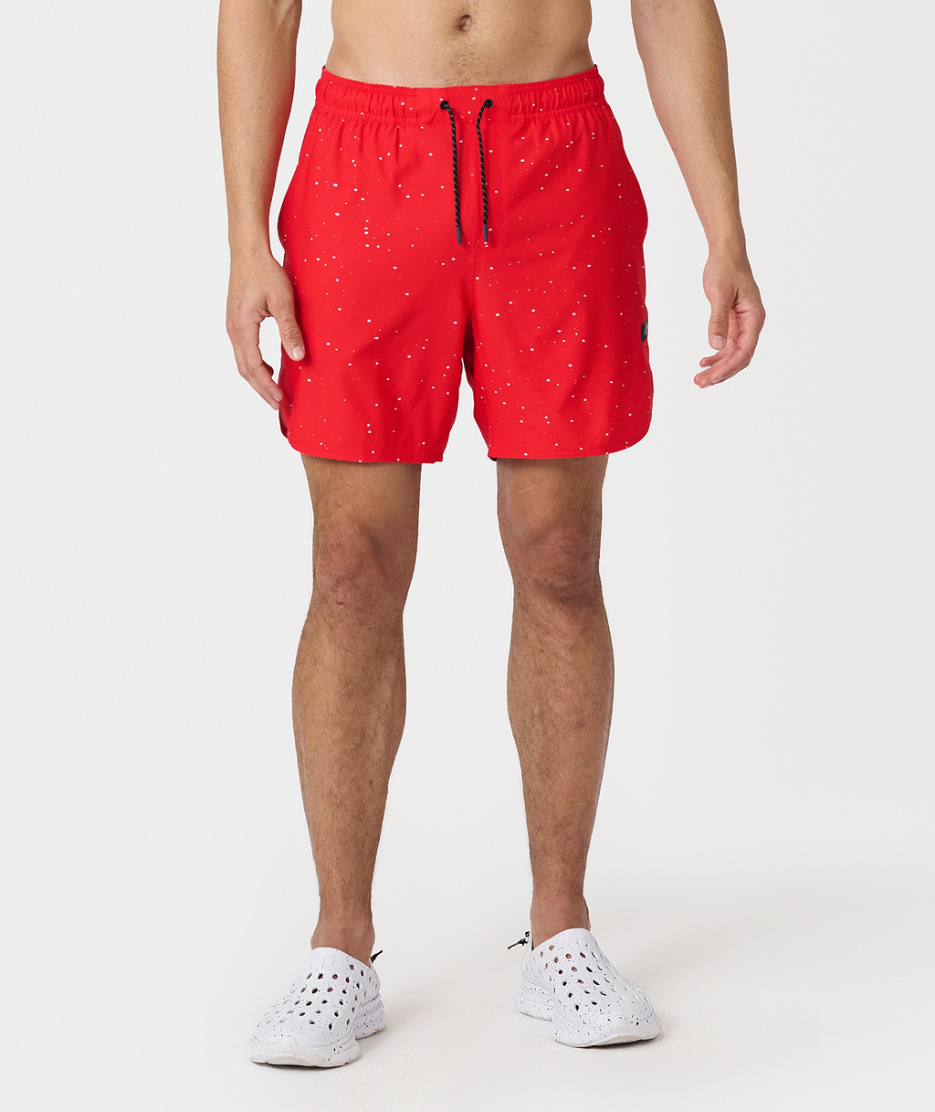 Luka Short Red Splatter - 1