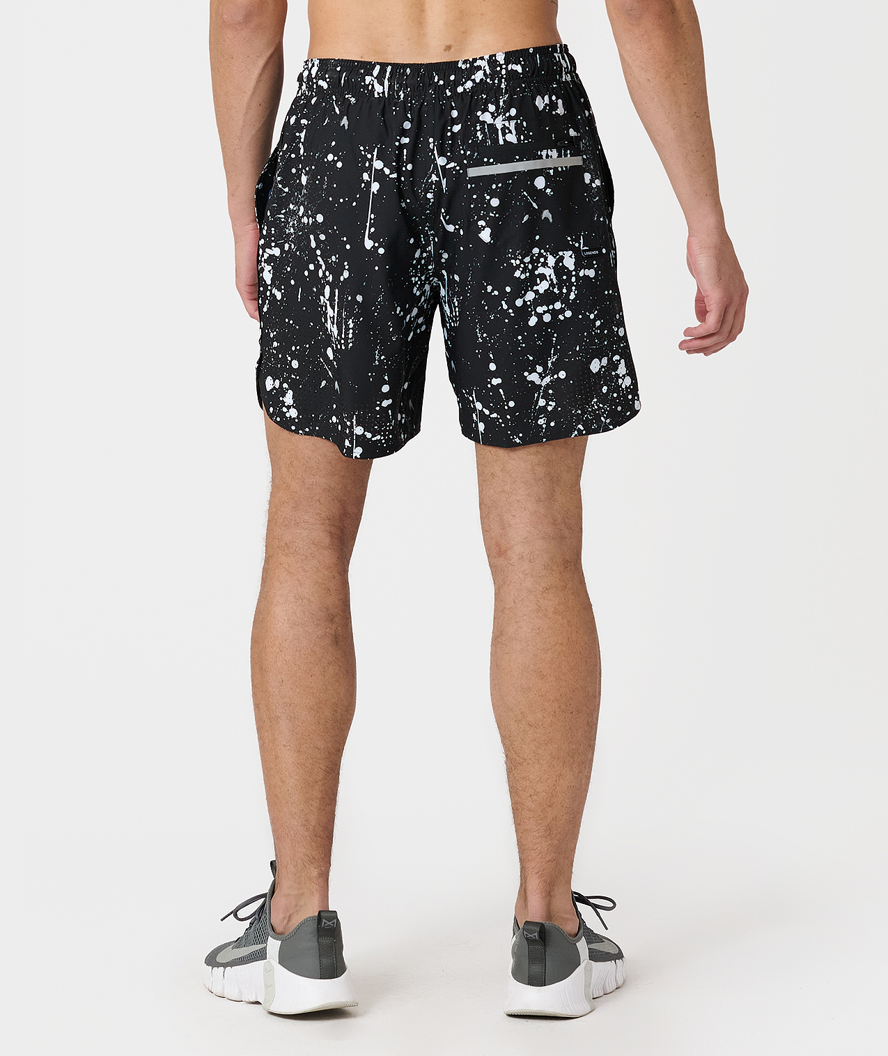 Luka Short Graffiti Drip Black - 3