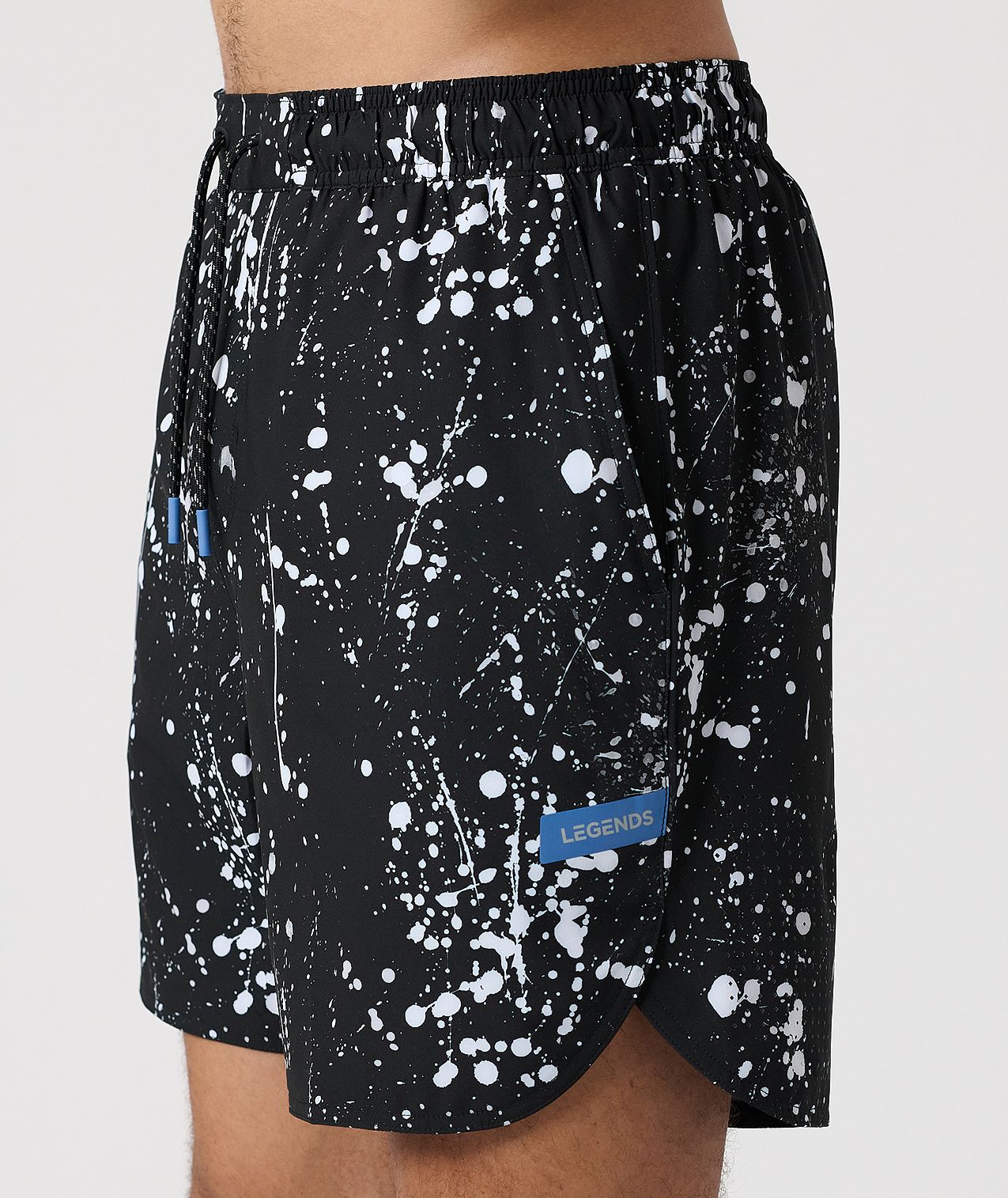 Luka Short Graffiti Drip Black - 6