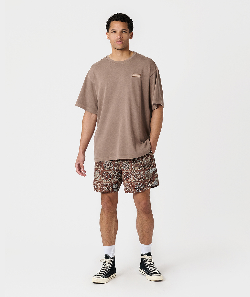 Luka Short Paisley Tile Copper