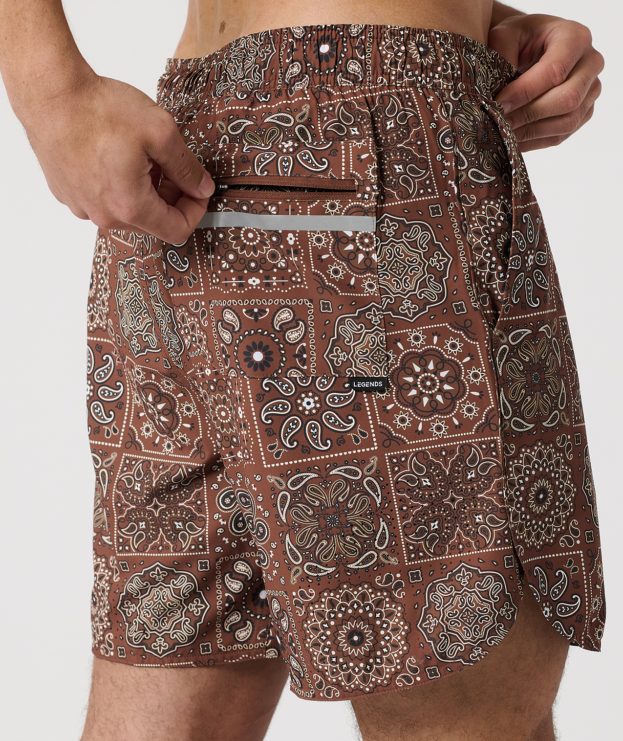 Luka Short Paisley Tile Copper