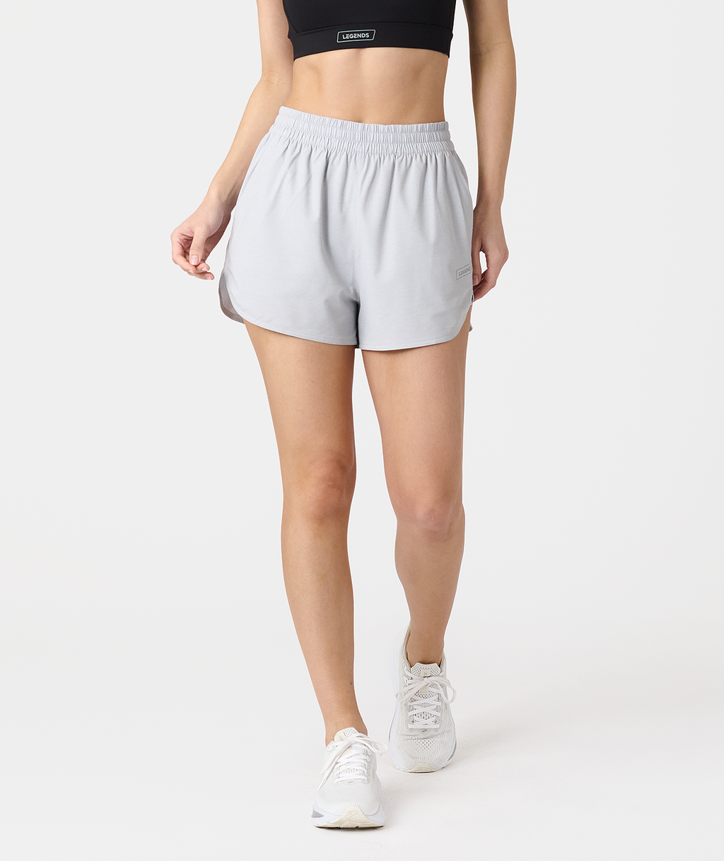 Leni Short Light Gray Heather