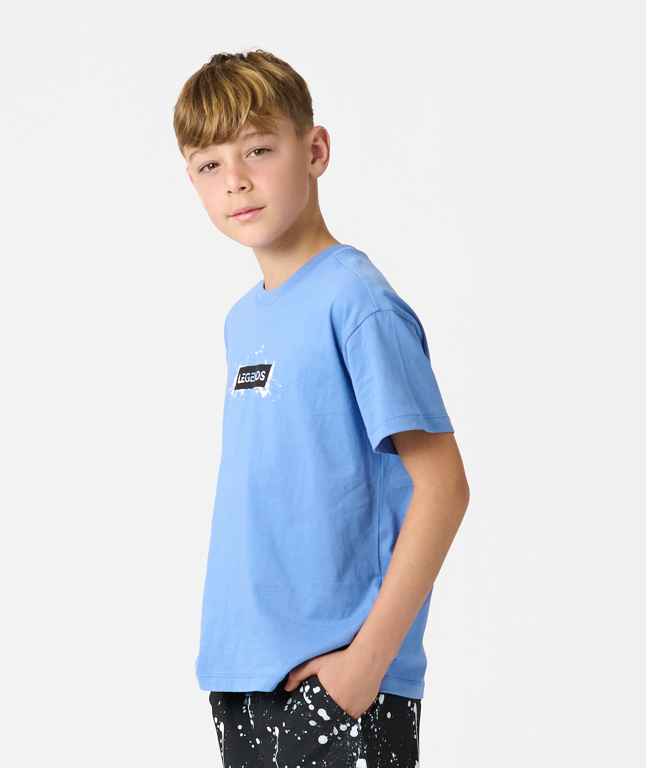 Little Legends Theo Tee Globe Drip - 2