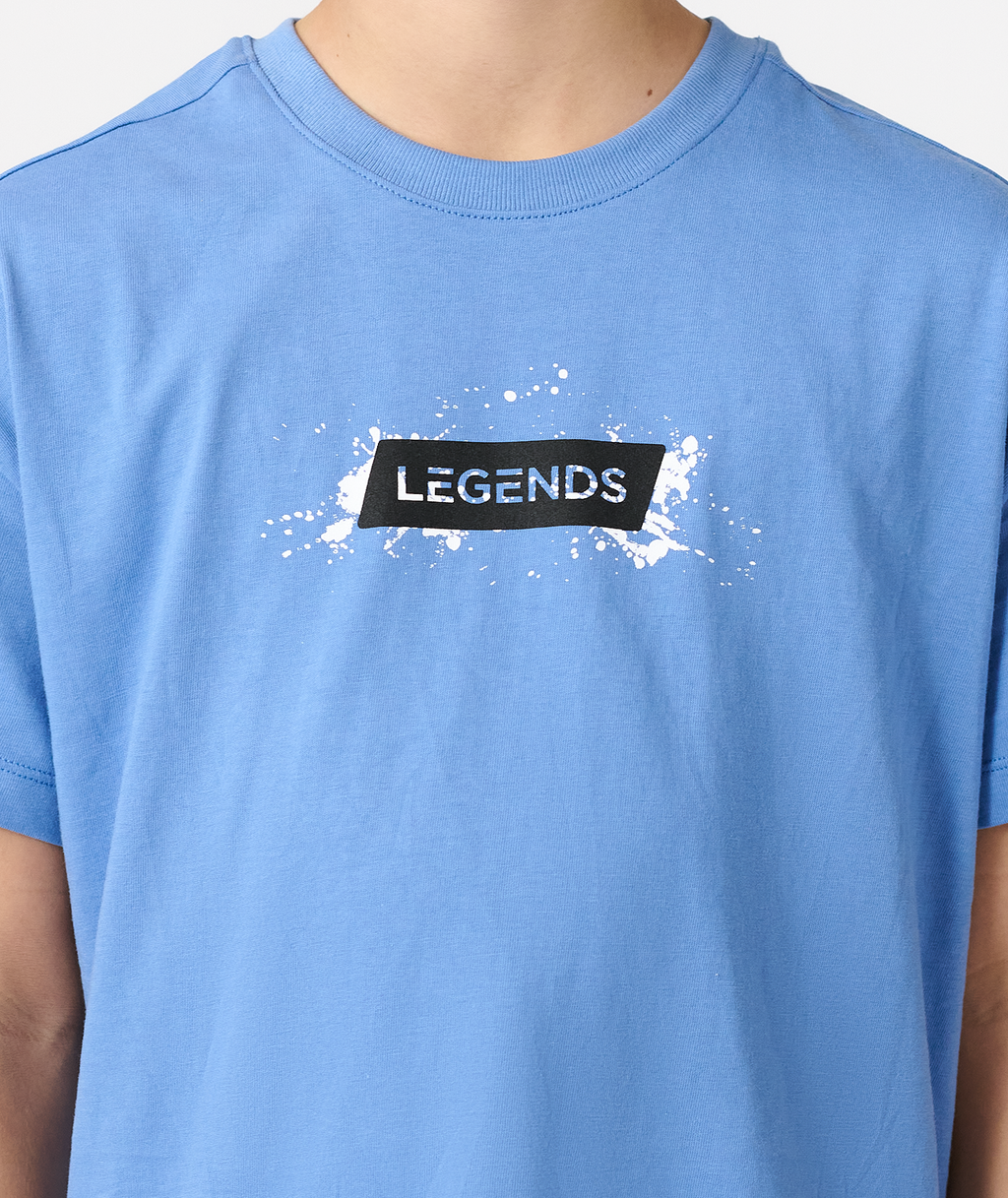 Little Legends Theo Tee Globe Drip - 5