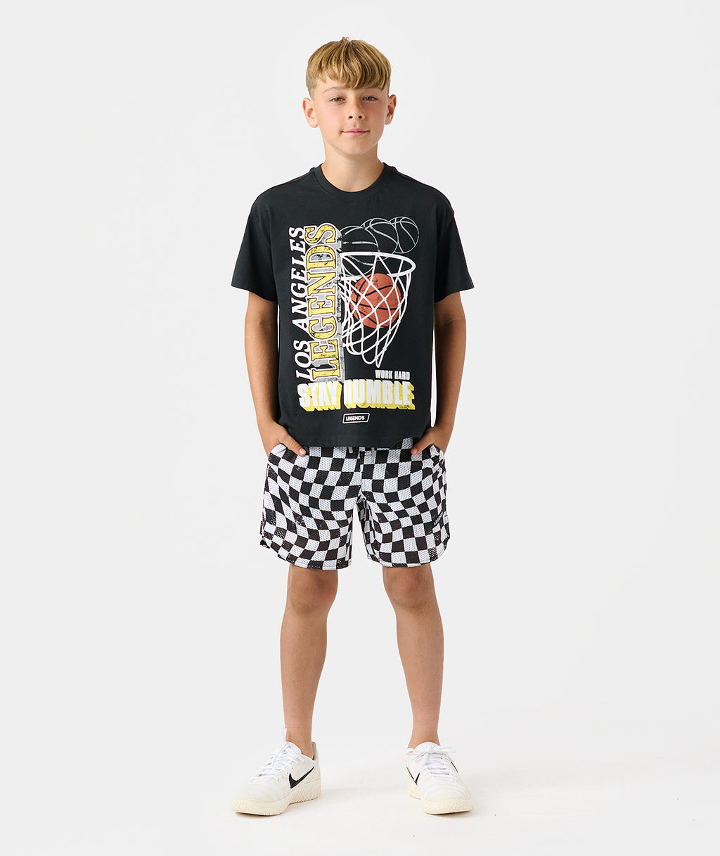 Little Legends Theo Tee Black WHSH - 5