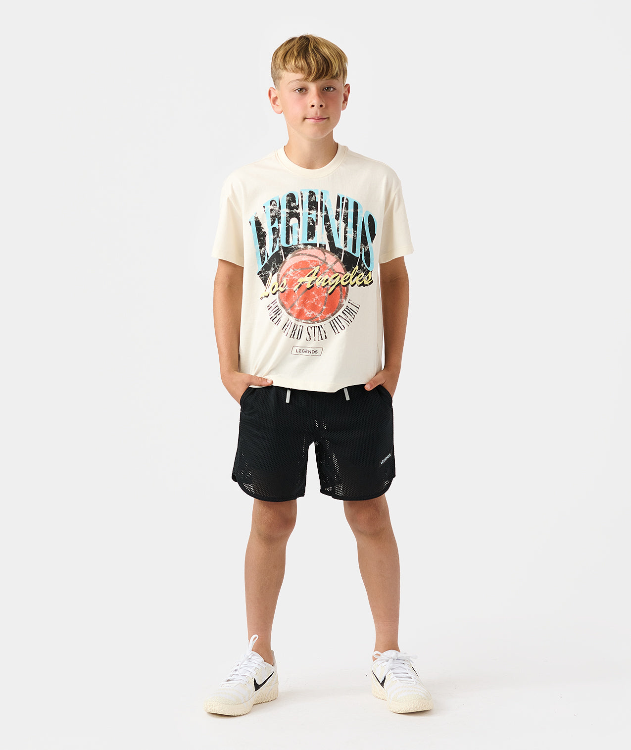 Little Legends Theo Tee Natural White WHSH - 4