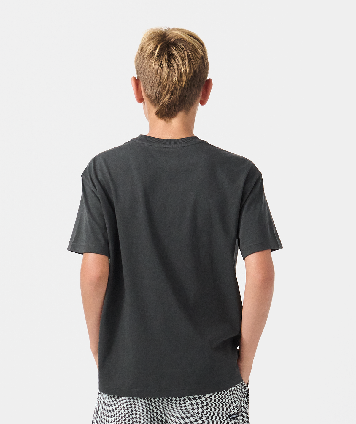Little Legends Theo Tee Faded Black Phys Ed - 2