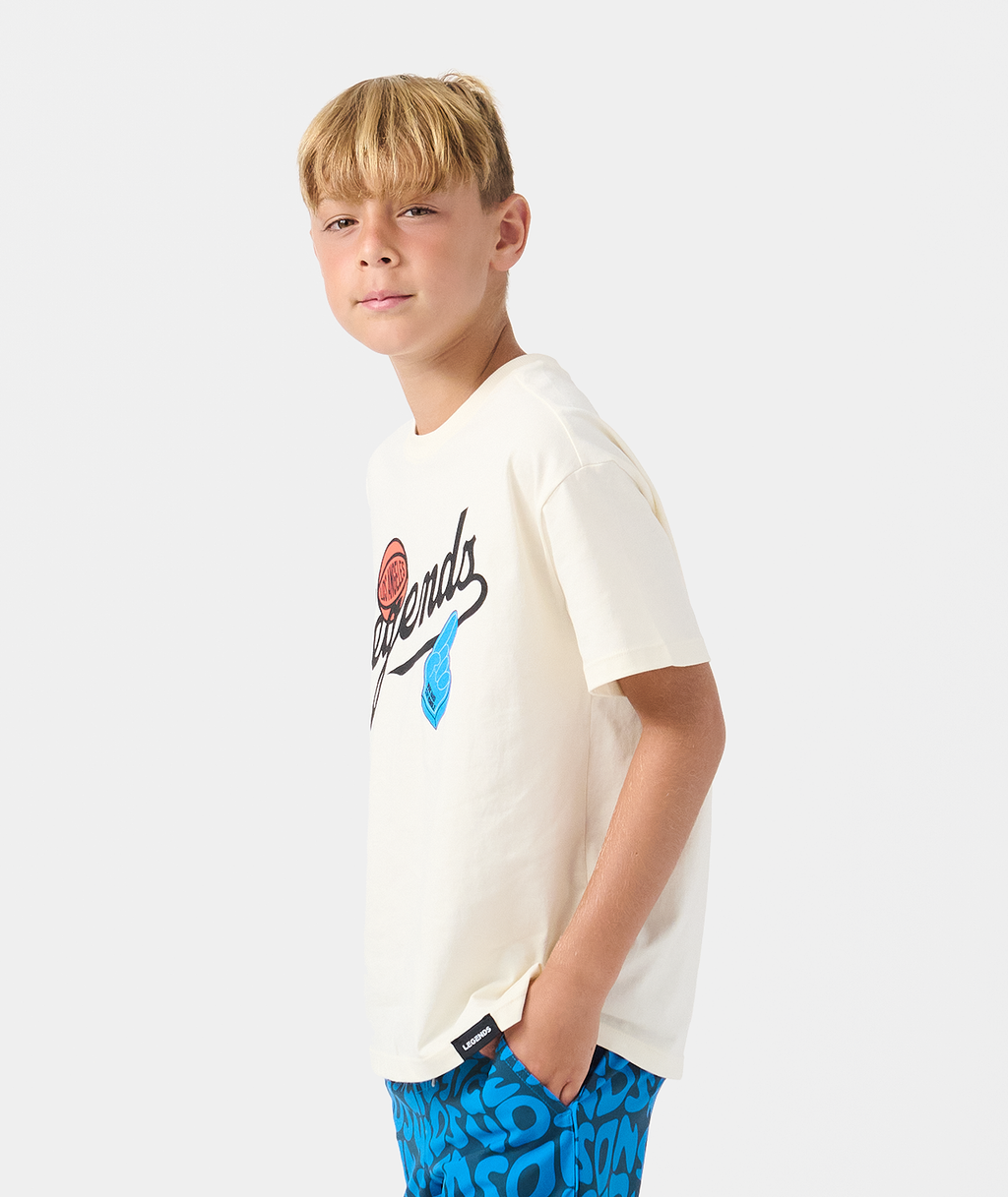 Little Legends Theo Tee Natural White Champs - 3