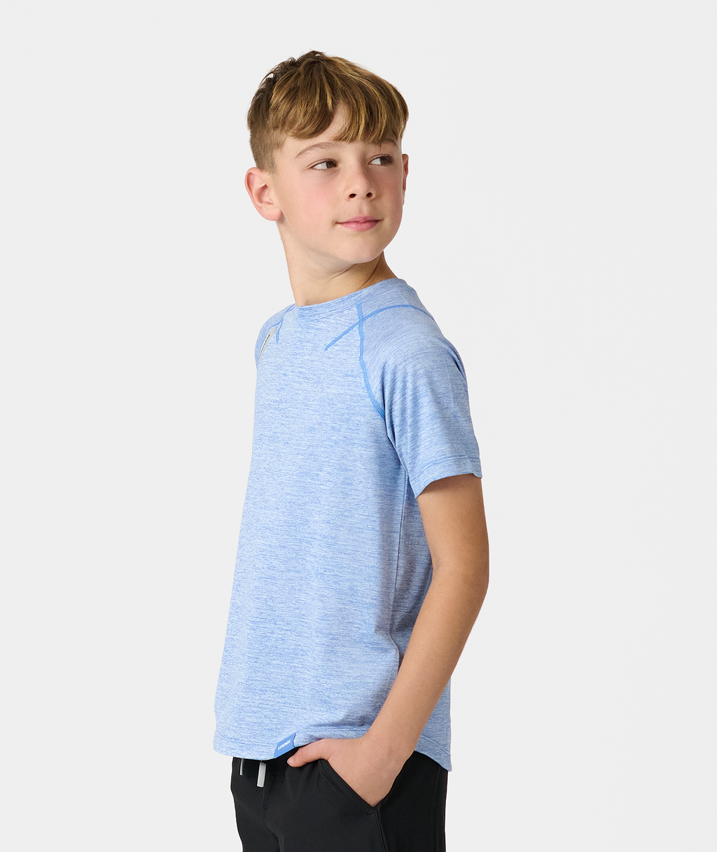 Little Legends Enzo Tee Zephyr Heather