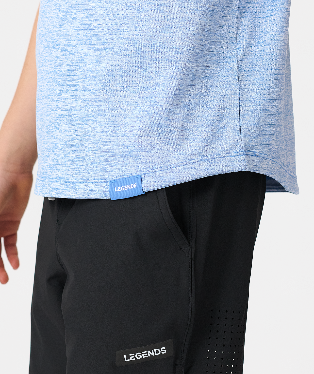 Little Legends Enzo Tee Zephyr Heather