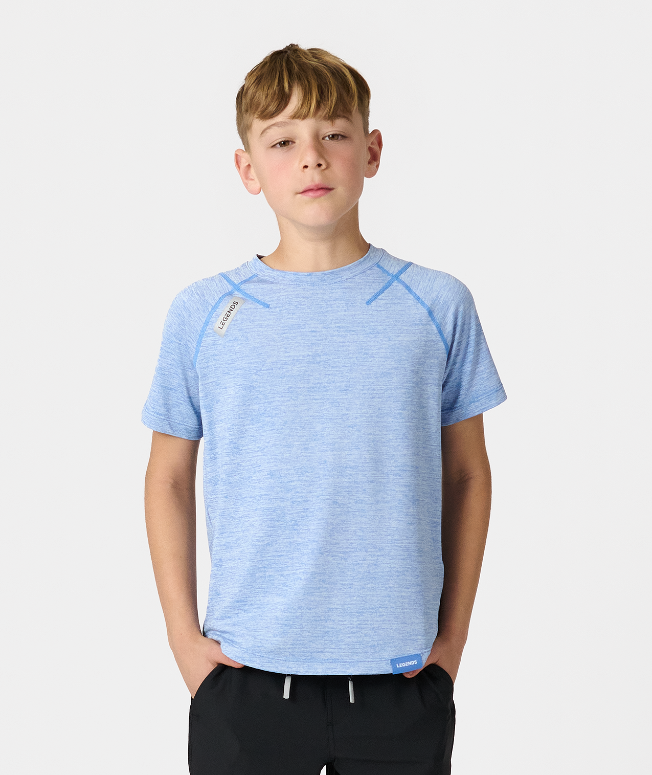 Little Legends Enzo Tee Zephyr Heather
