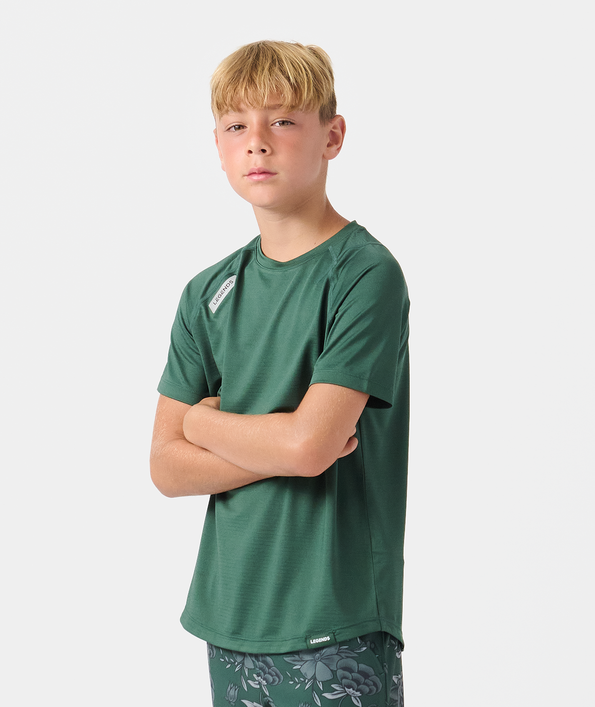 Little Legends Enzo Tee Dark Moss - 3