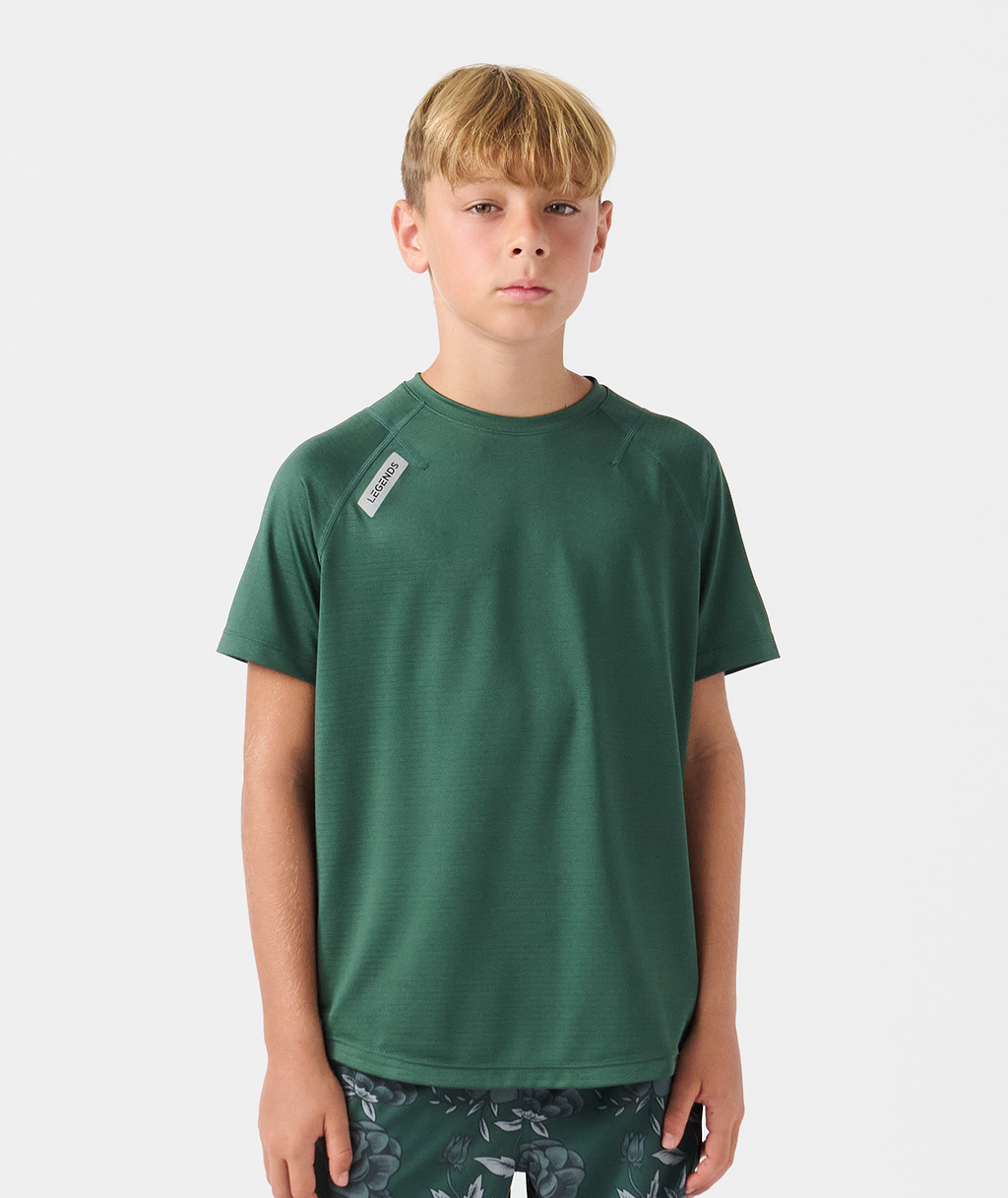 Little Legends Enzo Tee Dark Moss - 1