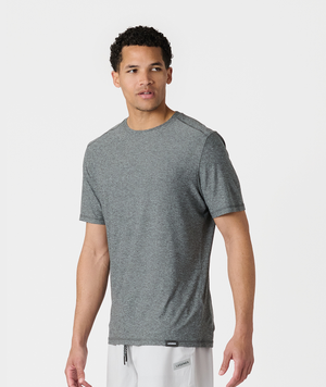 Aire Tee Charcoal Gray Heather - 2