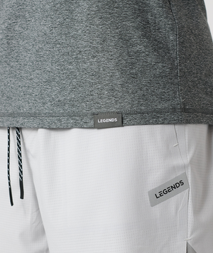 Aire Tee Charcoal Gray Heather - 5